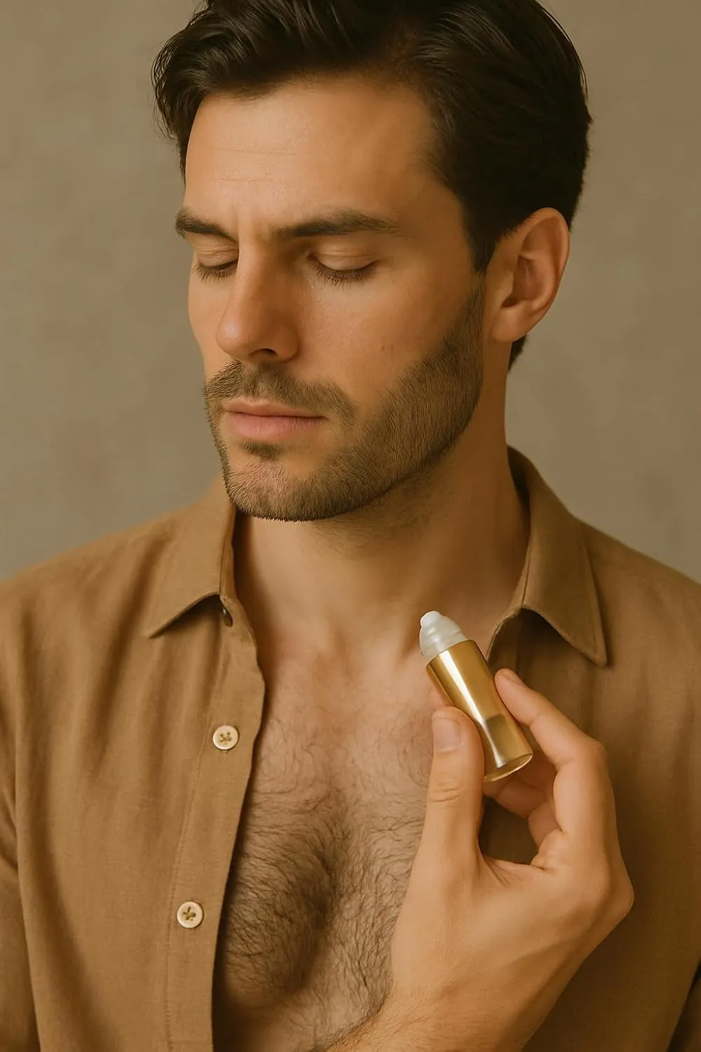 10mL Roll-on Fragrance Oil IMPRESSION Compatible with (Clive 1872 Men)