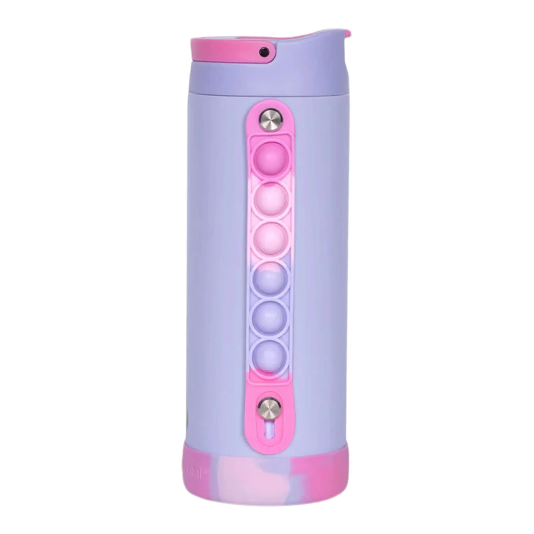 14 oz Water Bottle Pop It handle