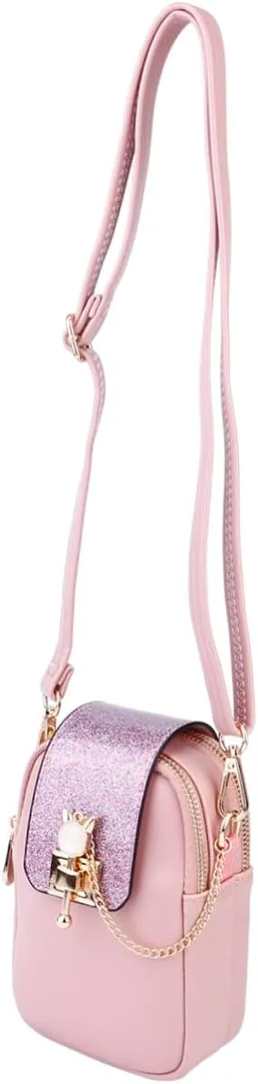 1PC Vertical Style Cross Body Pouch Cute Storage Bag for Cell Phones Lightweight Handbag Portable Fashion Accessory for All Ages and Occasions