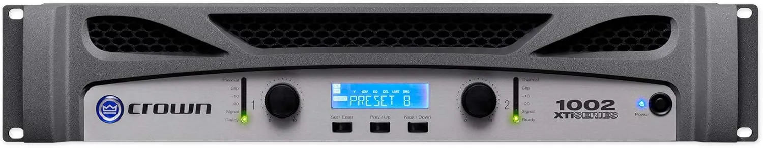 2 Power Amplifier, Gray, 500-Watts (XTi1002)