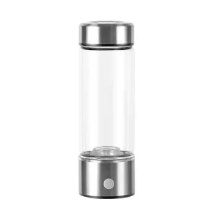 2025 New Hydrogen Water Bottle, 2200PPB in 3Min, SPE PEM Tech, Portable 16OZ, Rechargeable Hydrogen Water Bottle for Travel, Home, Office – Gift for Family & Friends (Light Gray)