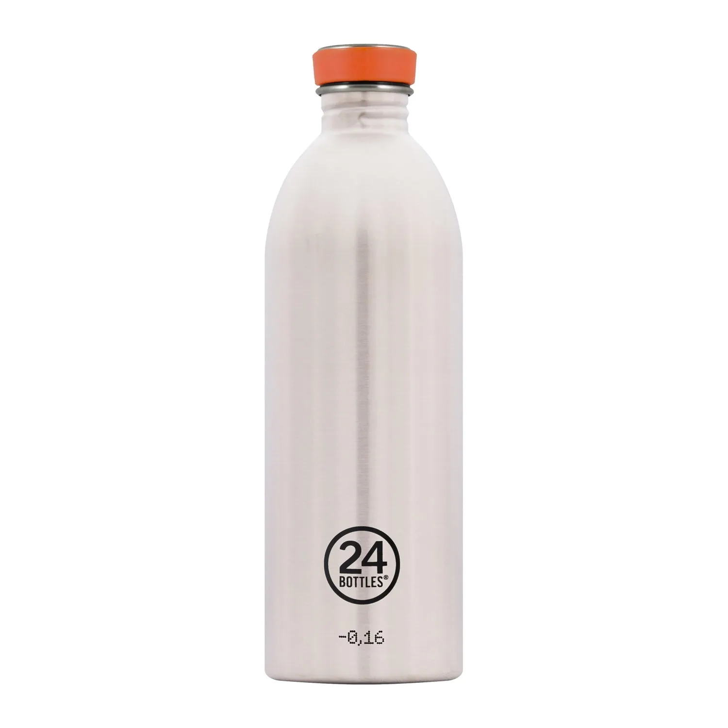 24 Bottles Urban 1000ML Water Bottle - Steel