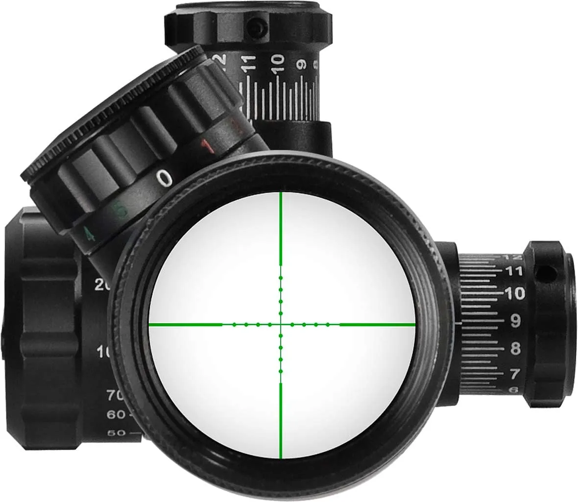 2nd Generation Precision Riflescope with Illuminated Reticle Side Adjustable Parallax for Long Range Shooting & Hunting