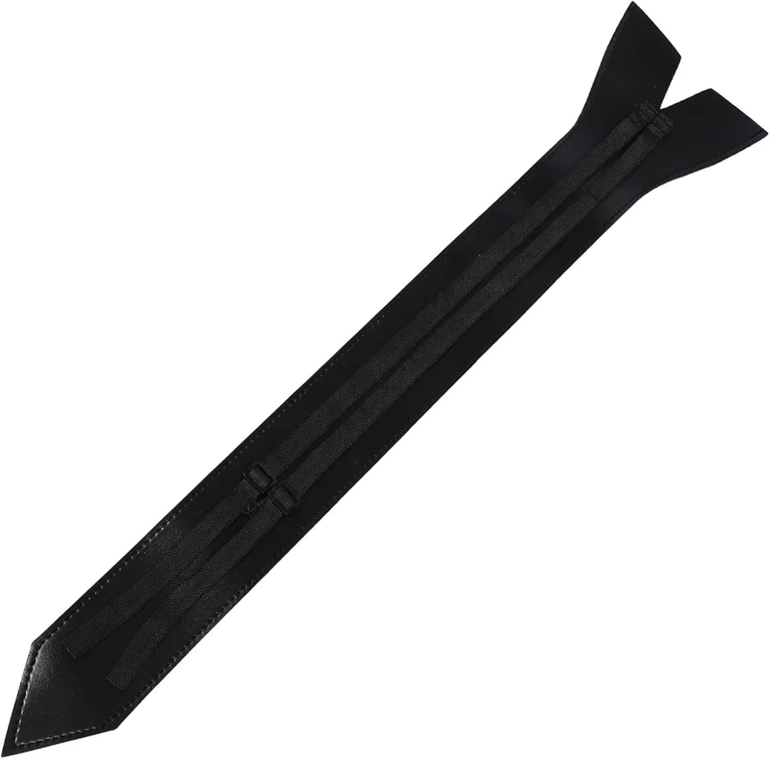 2pcs Fencing Bag Blade Protector for Carrying Case Adjustable Straps Pu Material for Longevity Black