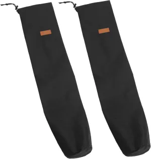 2pcs Outdoor Fishing Pole Carrying Bag Convenient Trekking Pole Storage Pouch Durable and Wear Resistant and Fishing Rods Design
