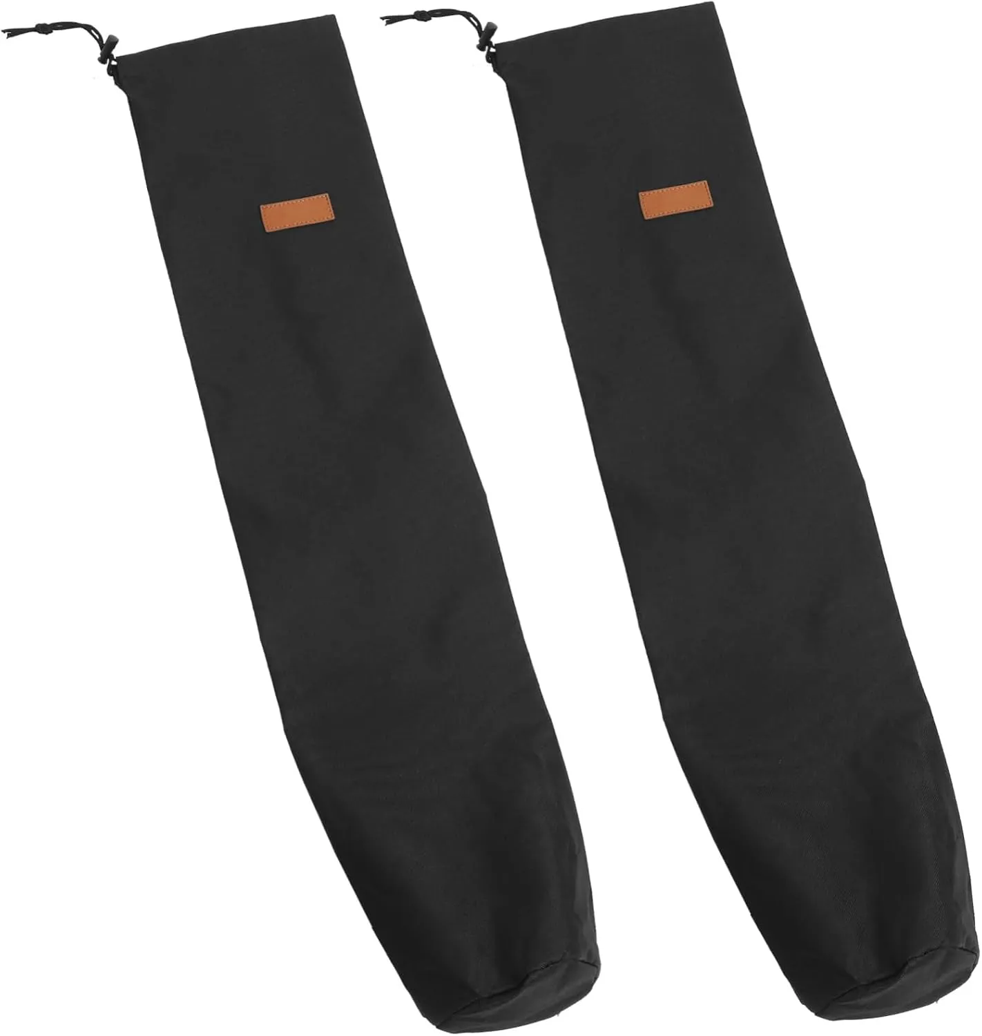 2pcs Outdoor Fishing Pole Carrying Bag Convenient Trekking Pole Storage Pouch Durable and Wear Resistant and Fishing Rods Design