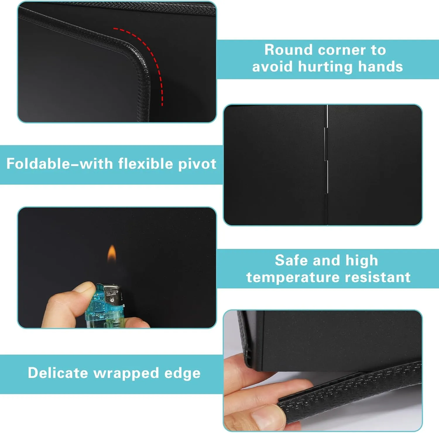 3 Sided Oil Splatter Guard Grease Splatter Guard Stove Splatter Guard, Splatter Guards Splatter Screen for Frying Pan,Large Foldable Splash Guard for Stove Top, Upgrade Steel Splatter Shield,30CM