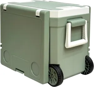 34-127 Quart Insulated Portable Cooler with Heavy Duty Wheels Keeps Ice for up to 5 Days, Great for Drink, Beach, Camping, Tailgating, Sports, & More