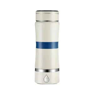 360ml Hydrogens Rich Water Bottle Vacuum Insulation with USB Rechargeable Electrolysis Technology for Daily Use