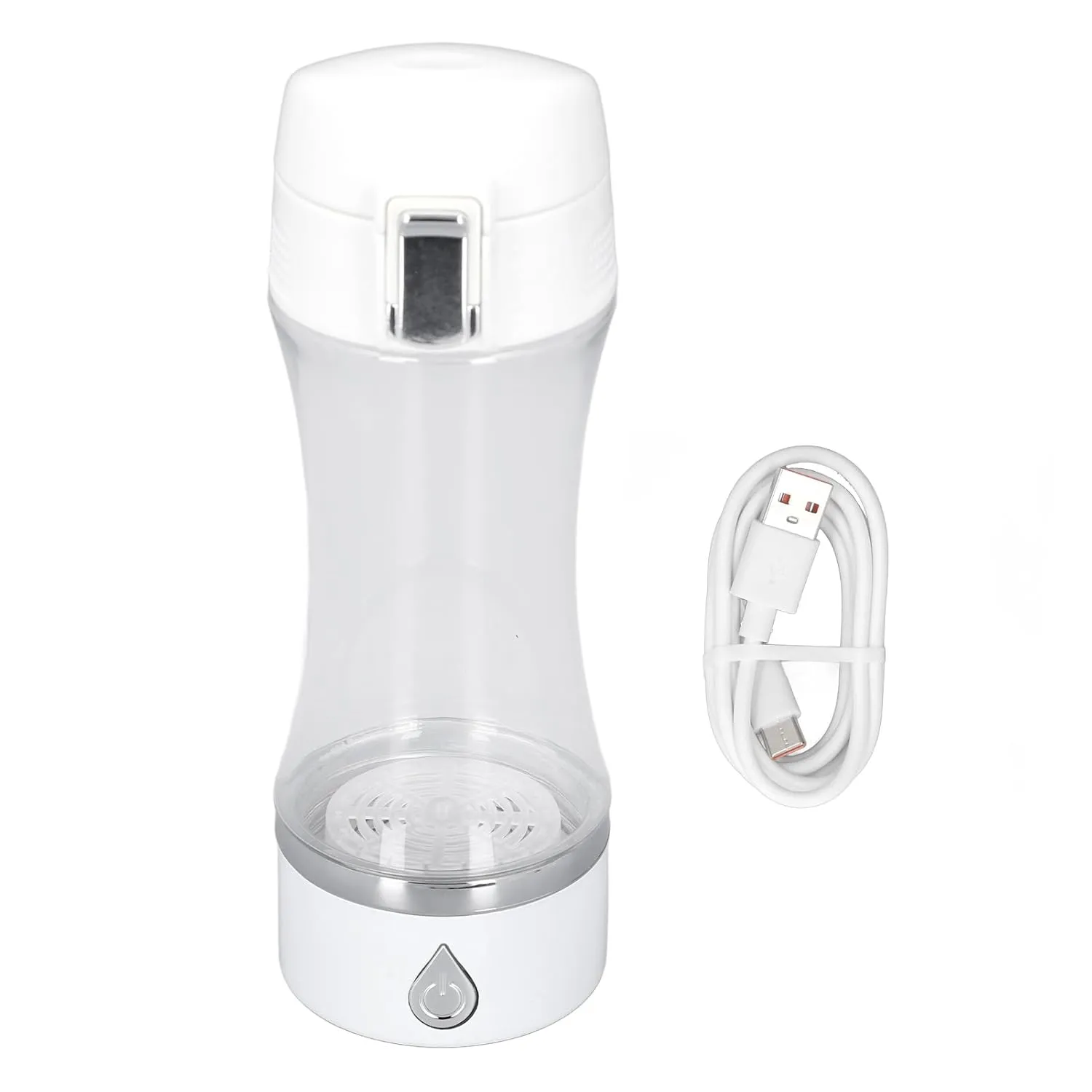 380ml Hydrogen Water Bottle Rechargeable Hydrogen Water Generator Hydrogen Rich Water Ionizer with H2 Concentration 700‑900PPB Portable Hydrogen Water Bottle for robusto