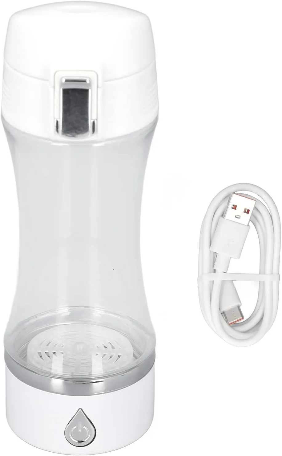 380ml Hydrogen Water Bottle Rechargeable Rich Hydrogen Water Ionizer Generator H2 Concentration 700‑900PPB