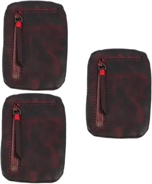 3pcs Pattern Storage Bag for Earphones Organizing Bag Zipper u Disk Pouch for Cables