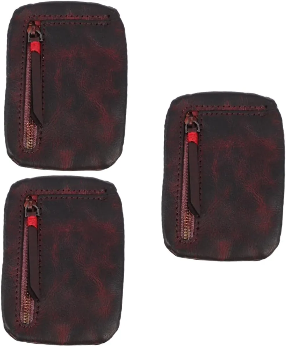3pcs Pattern Storage Bag for Earphones Organizing Bag Zipper u Disk Pouch for Cables
