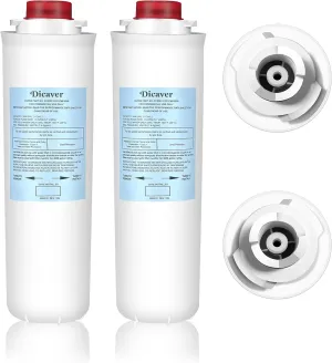 51300C Filters, Replacement for Elkay 51300C EWF3000 Filter By NSF/ANSI 42 Certified,Compatible with Ezh2o Filter Replacement Bottle Stations, High Capacity 3000 Gallon (No Chip) 2 Packs