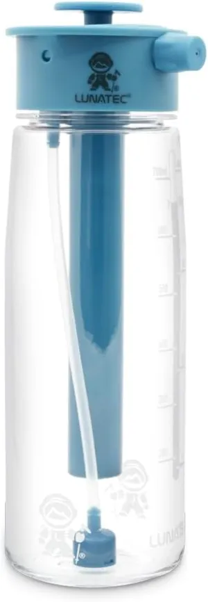 750ml Mist, Shower and Hydration Spray Water Bottle. Personal Mister, Camp Shower and water bottle with mist, stream and shower patterns for cleaning, cooling and drinking.