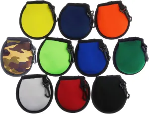 8/10 Pack Portable Pocket Golf Ball Washer Golf Ball Cleaner Pouch
