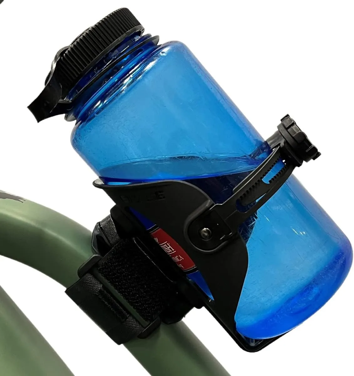 ABC by BiKASE - Any Bottle Cage, Bike Water Bottle Holder - Fits Any Bottle, Container, Speaker, Bicycle Bottle Holder for Frame or Handlebar