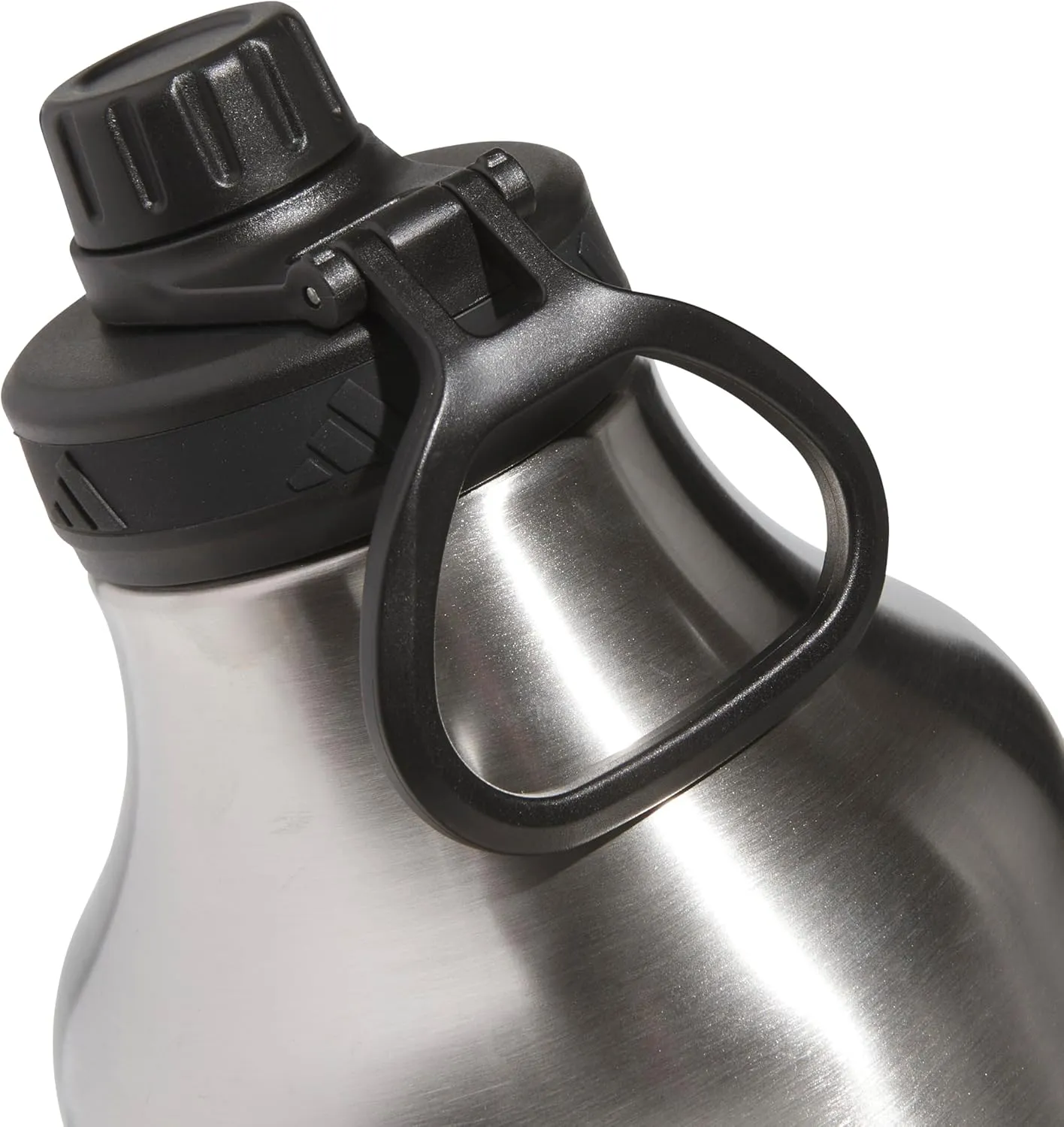adidas 2 Liter (62 Oz) Metal Water Bottle, Hot/Cold Double-Walled Insulated 18/8 Stainless Steel
