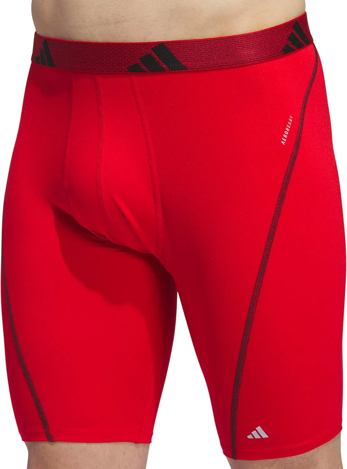 adidas Men's Performance Mesh Long Boxer Brief Underwear (3-Pack), for Active Sport and All Day Comfort
