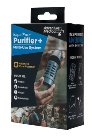 Adventure Medical RapidPure Water Purifier/Filter -Multi Use POD System