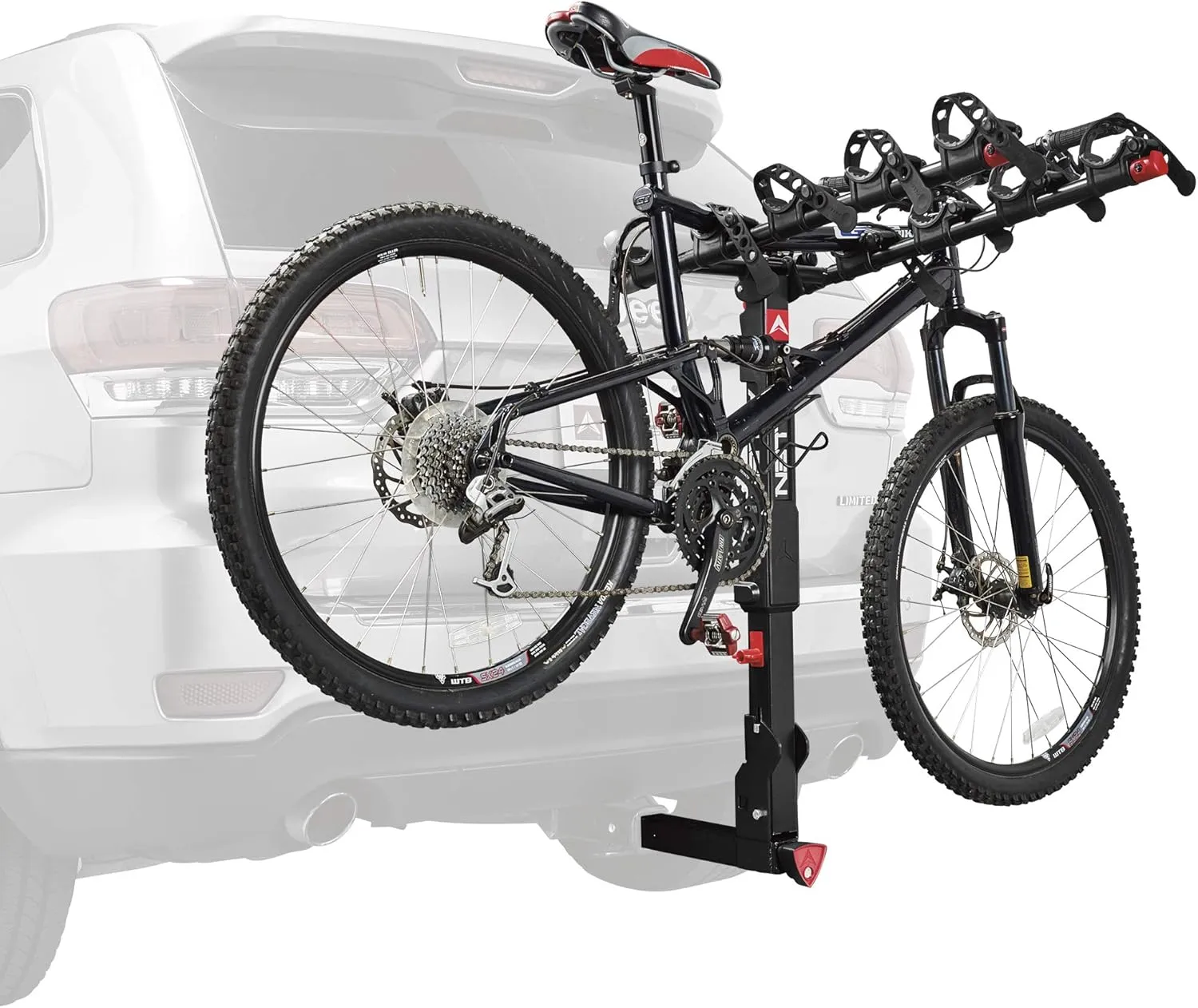 Allen Sports Premier Locking Quick Release 5-Bike Carrier for 2 in. Hitch, Model QR555
