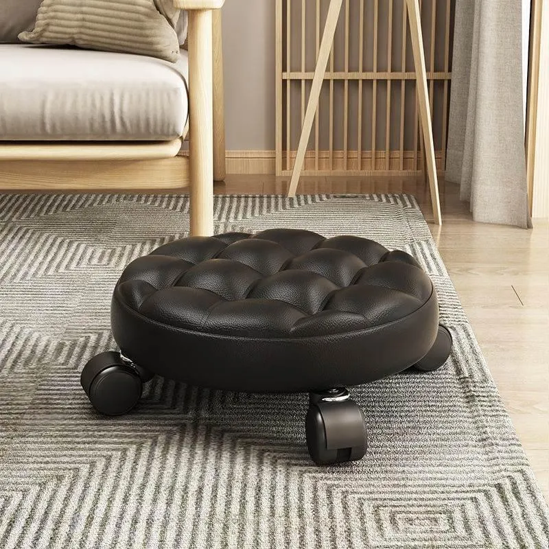 Aluminum Alloy Low Stool - Elegant Lazy Home Furniture