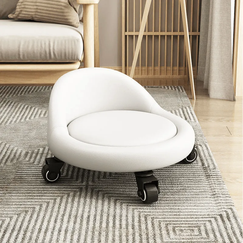 Aluminum Alloy Low Stool - Elegant Lazy Home Furniture