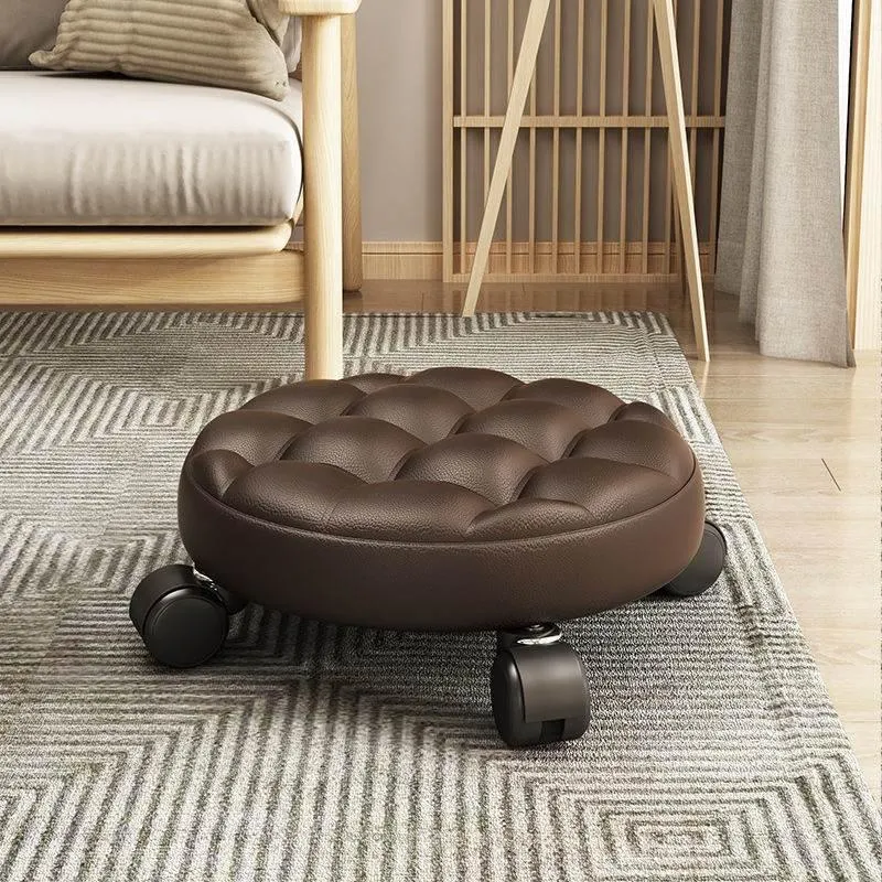 Aluminum Alloy Low Stool - Elegant Lazy Home Furniture