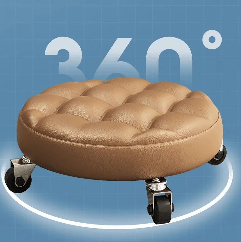 Aluminum Alloy Low Stool - Elegant Lazy Home Furniture