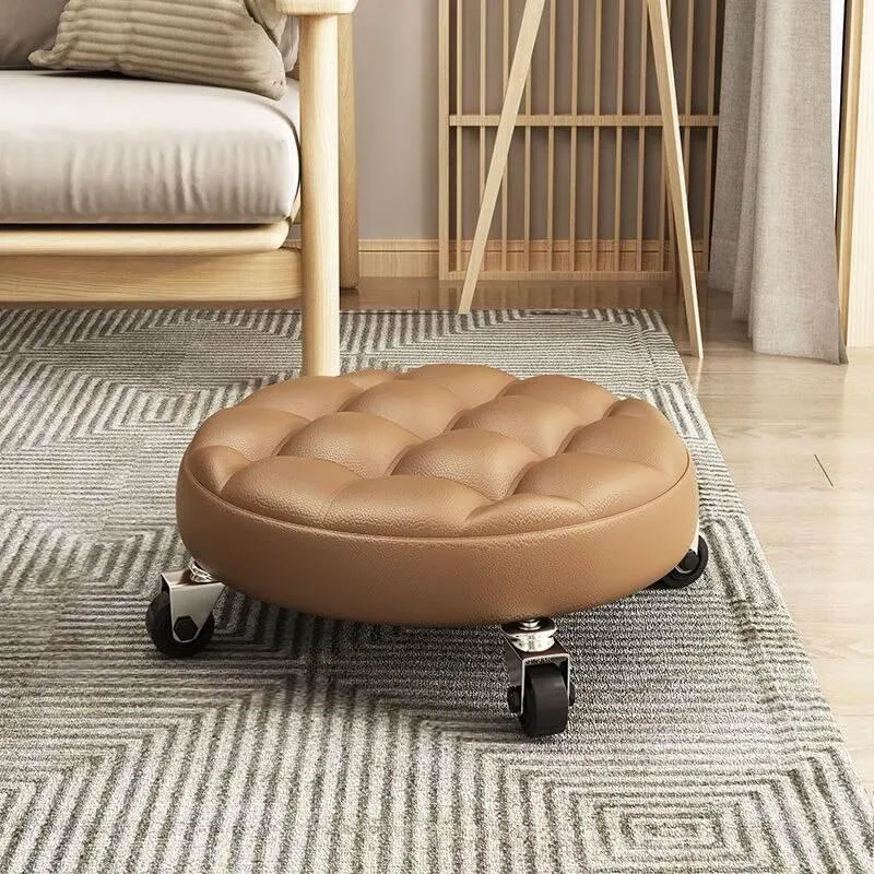 Aluminum Alloy Low Stool - Elegant Lazy Home Furniture