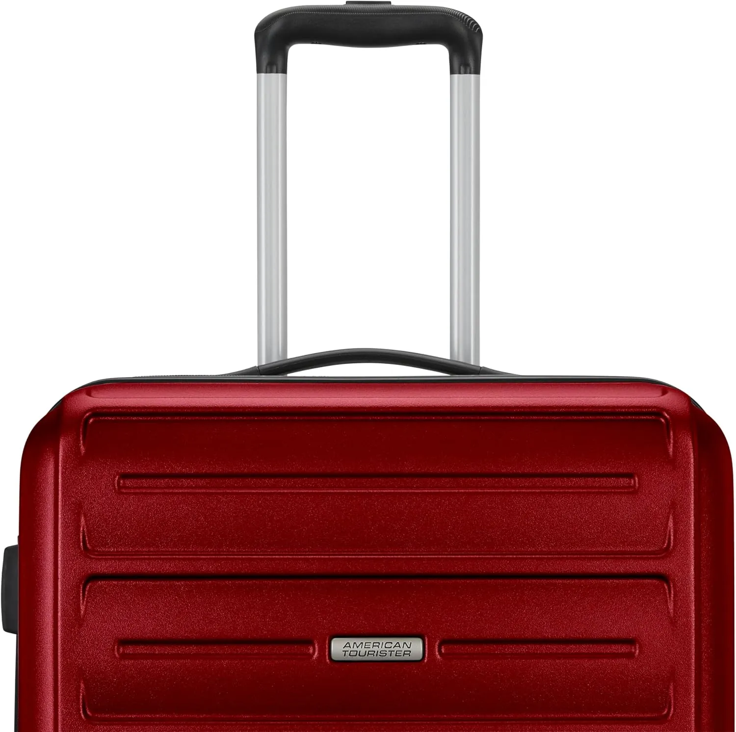 American Tourister Westridge Hardside Luggage Set with Spinner Wheels, Holly Red, 3PC Set (CO/M/L)