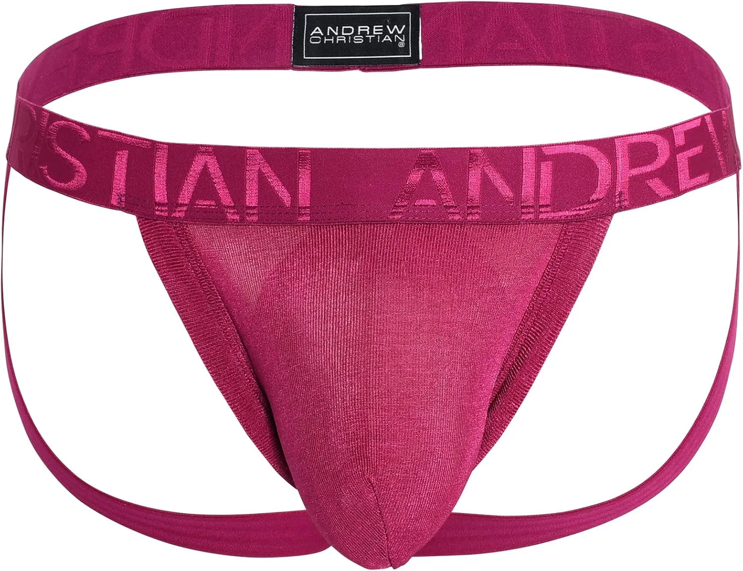 Andrew Christian Sensual Rib Brief Jock Wine M