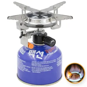 APG Camping Folding Electronic Gas Stove Outdoor Burners Equipment Kitchen For Hiking