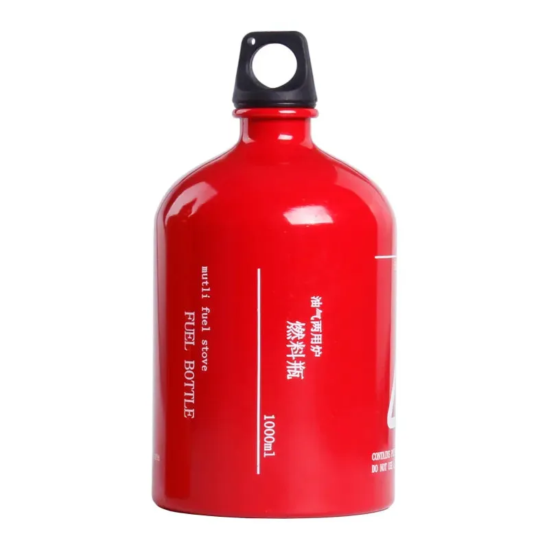 APG Portable 530ML/1000ML Gasoline Fuel Bottle Liquid Gas Tank For Camping Multi Fuel Oil Stove