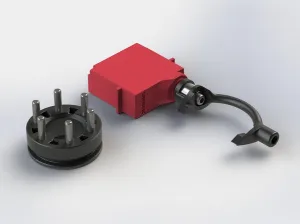 AR390103 - ADS-08 Diff Locking Servo Set NeroZ
