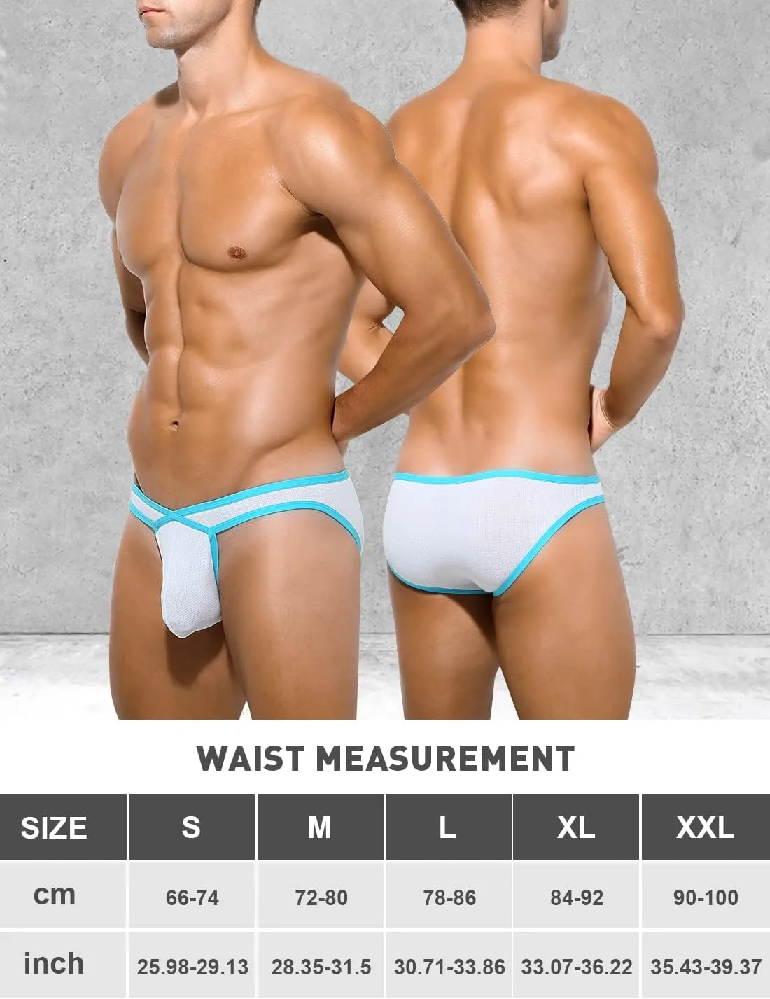 Arjen Kroos Men's Sexy Underwear Bulge Enhance Pouch Briefs