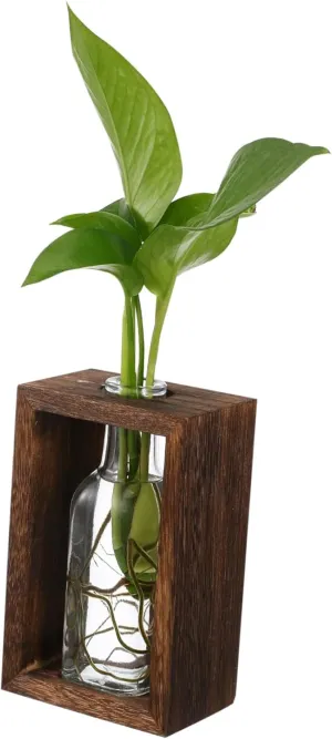 Artificial Plant Present Hydroponic Vase Decorative Plant Bottle Tabletop Decor Perfect Home Decor