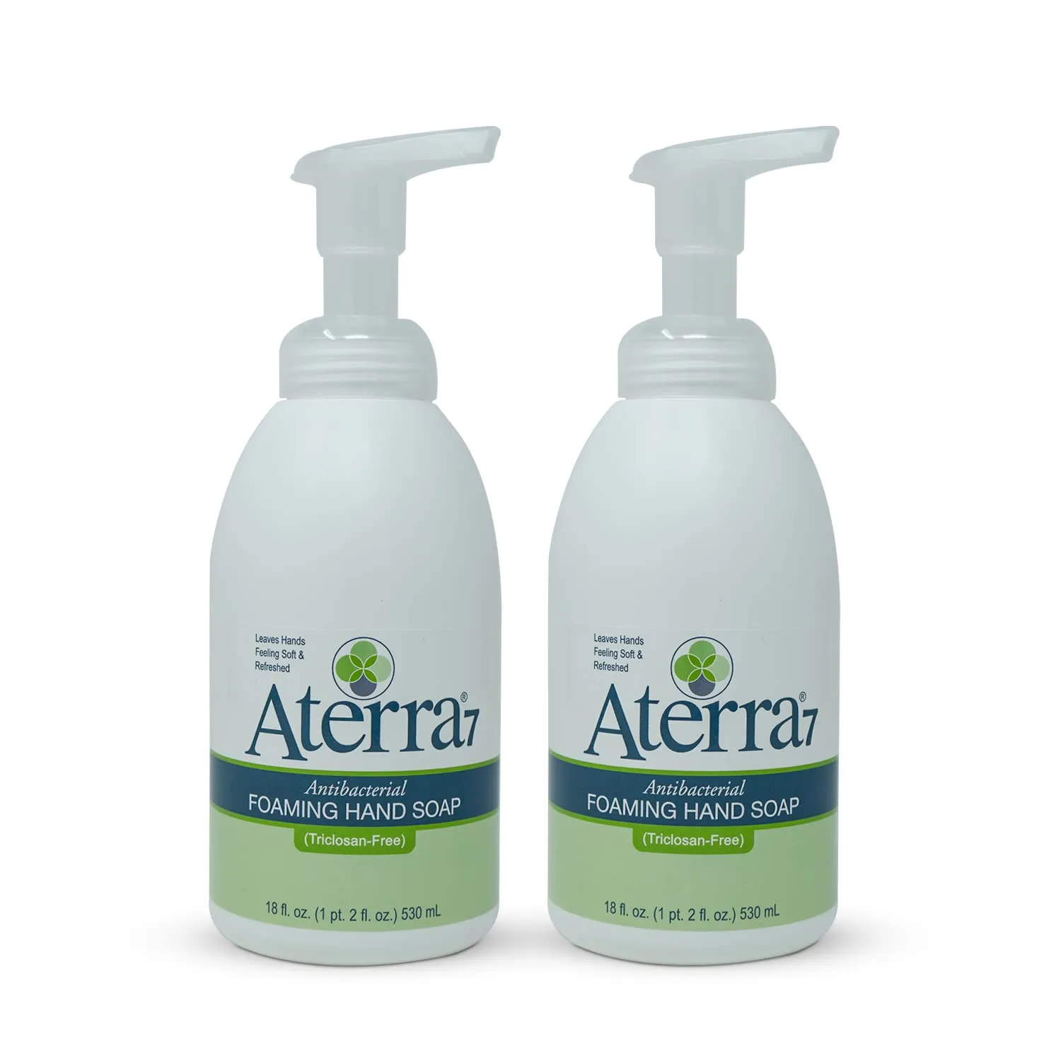 Aterra7 Foaming Hand Soap, 18 oz bottle 2-pack
