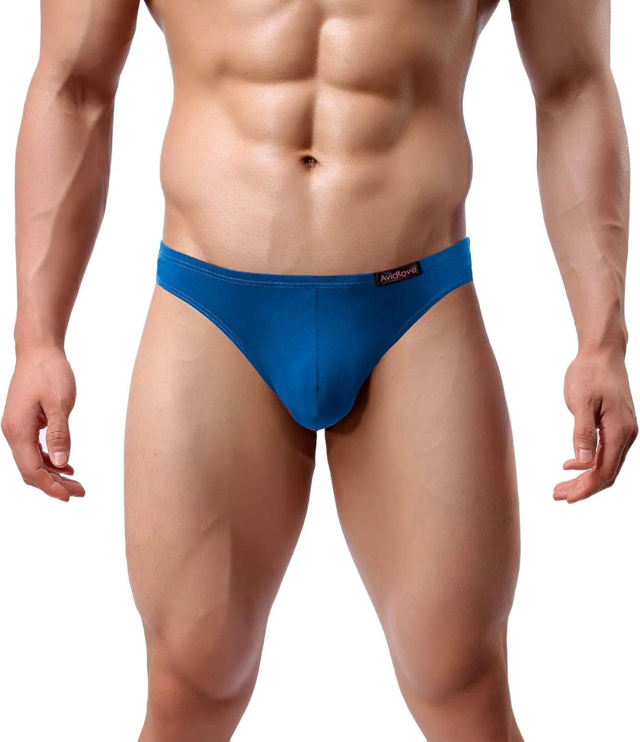 Avidlove Mens Bikini Underwear Low Rise Briefs Microfiber Underpants 4 Pack