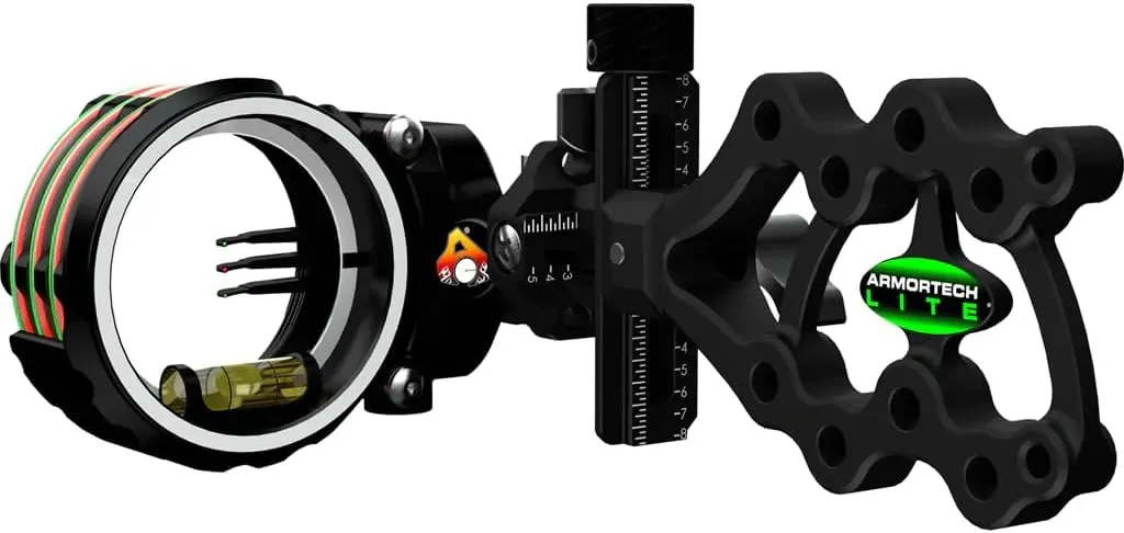 Axcel - ArmorTech Lite Sight - 41mm Scope - 3pin .019 - Fixed Mount - Black