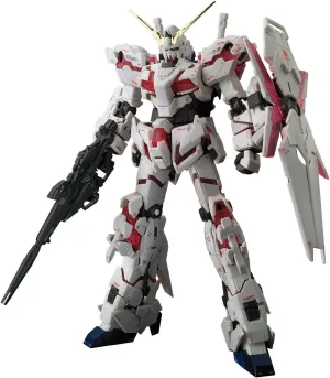 Bandai Hobby RG 1/144 Unicorn Gundam UC Model Kit Figure, Multi-Colored, 8" (BAN216741)