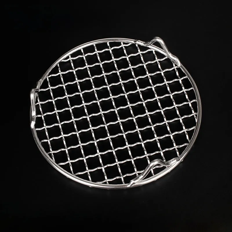 Barbecue Wire 304 Stainless Steel Induction Cooker Stove Tea Cooking Rack round Barbecue Wire Pieces Electric Ceramic Stove Portable Gas Stove Net