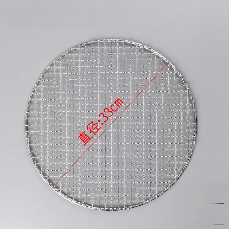 Barbecue Wire 304 Stainless Steel Induction Cooker Stove Tea Cooking Rack round Barbecue Wire Pieces Electric Ceramic Stove Portable Gas Stove Net