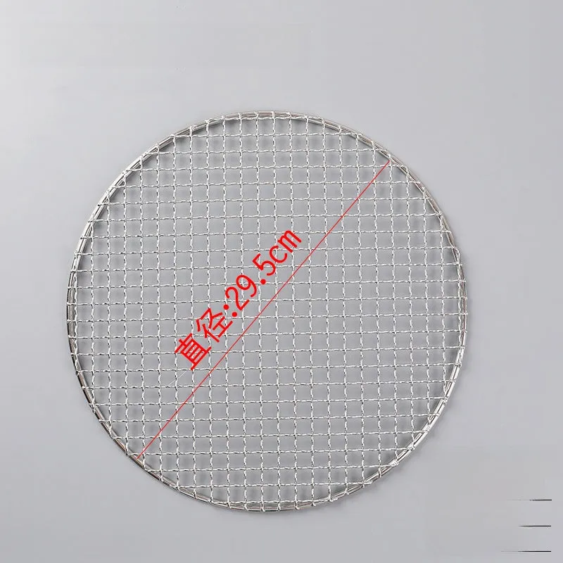 Barbecue Wire 304 Stainless Steel Induction Cooker Stove Tea Cooking Rack round Barbecue Wire Pieces Electric Ceramic Stove Portable Gas Stove Net