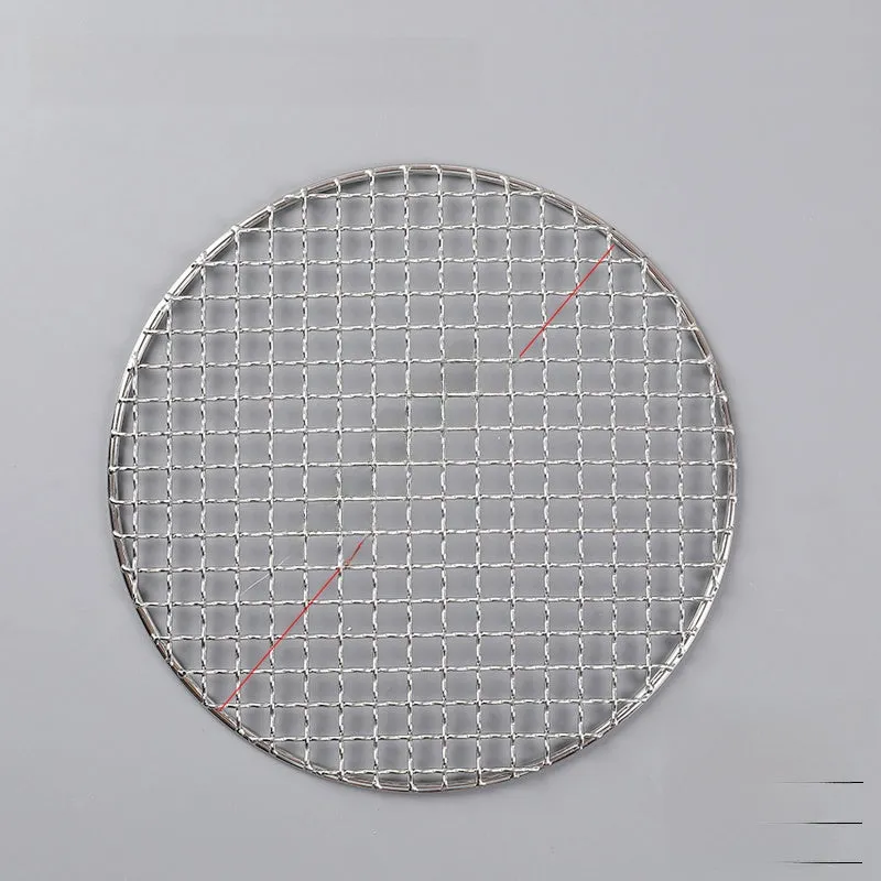 Barbecue Wire 304 Stainless Steel Induction Cooker Stove Tea Cooking Rack round Barbecue Wire Pieces Electric Ceramic Stove Portable Gas Stove Net
