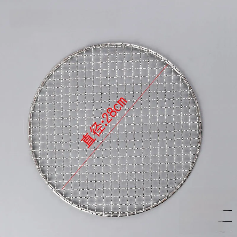 Barbecue Wire 304 Stainless Steel Induction Cooker Stove Tea Cooking Rack round Barbecue Wire Pieces Electric Ceramic Stove Portable Gas Stove Net