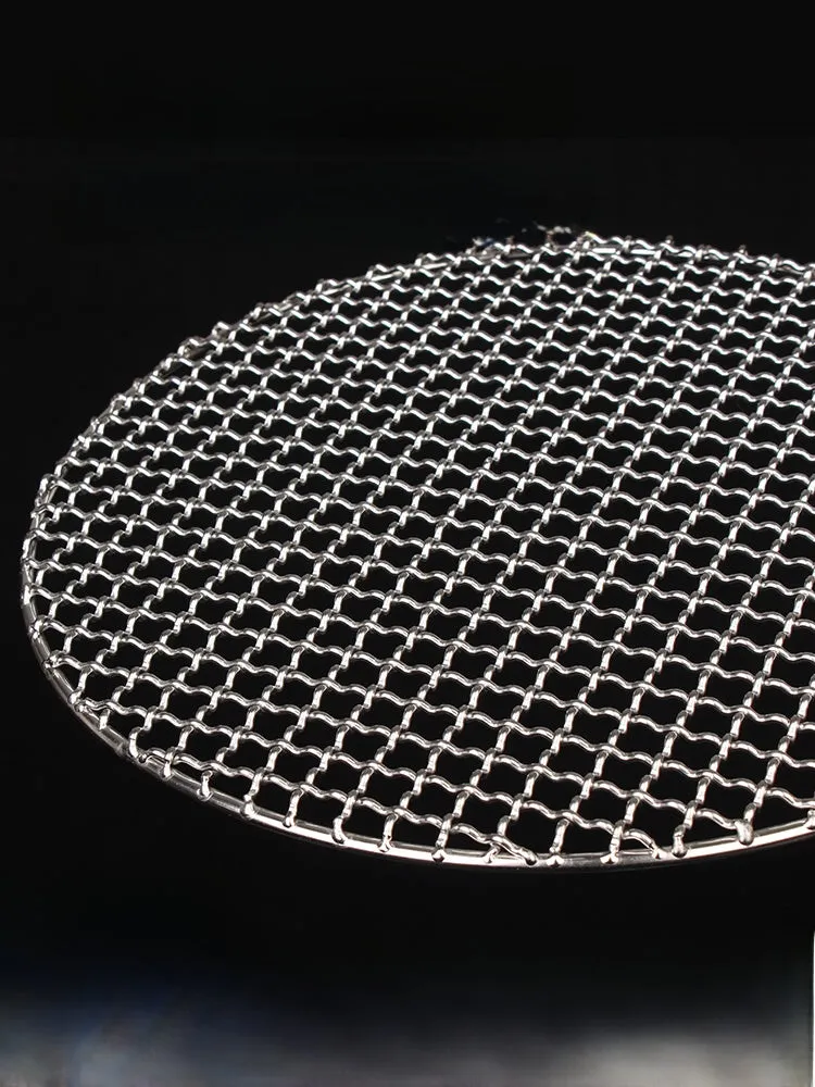 Barbecue Wire 304 Stainless Steel Induction Cooker Stove Tea Cooking Rack round Barbecue Wire Pieces Electric Ceramic Stove Portable Gas Stove Net