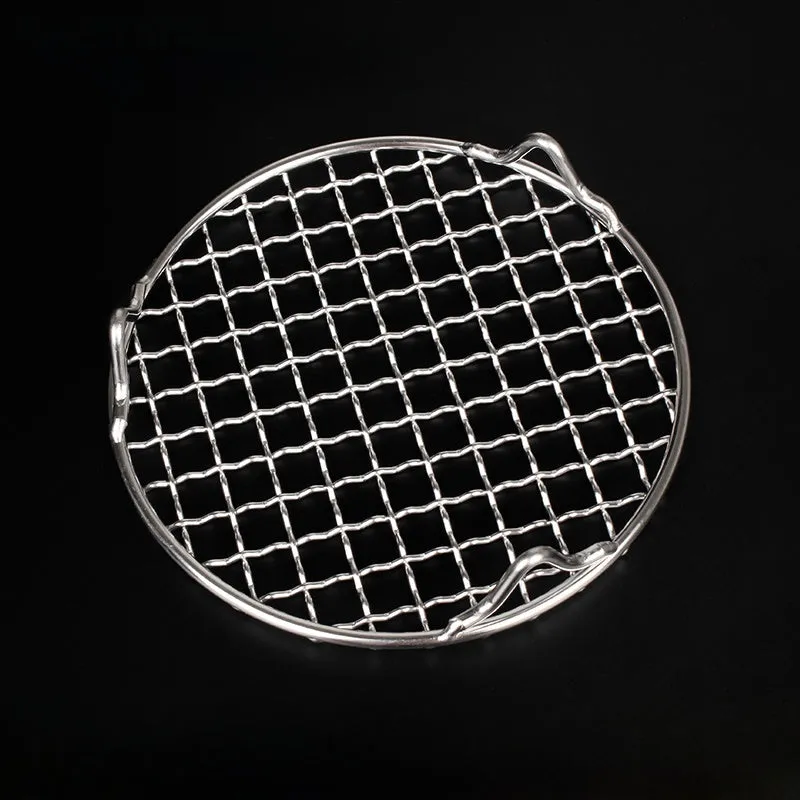 Barbecue Wire 304 Stainless Steel Induction Cooker Stove Tea Cooking Rack round Barbecue Wire Pieces Electric Ceramic Stove Portable Gas Stove Net