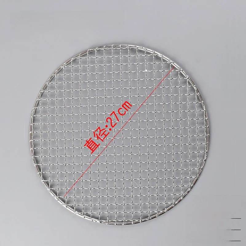 Barbecue Wire 304 Stainless Steel Induction Cooker Stove Tea Cooking Rack round Barbecue Wire Pieces Electric Ceramic Stove Portable Gas Stove Net