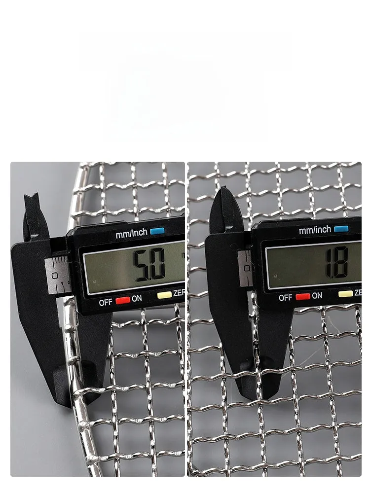 Barbecue Wire 304 Stainless Steel Induction Cooker Stove Tea Cooking Rack round Barbecue Wire Pieces Electric Ceramic Stove Portable Gas Stove Net